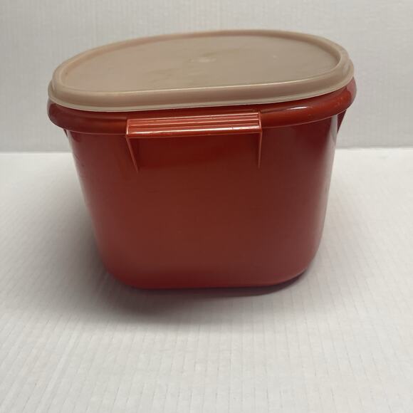 Tupperware Flavor Saver Red Container #487-1 Turkey Ham Chicken Roast - Picture 9 of 16